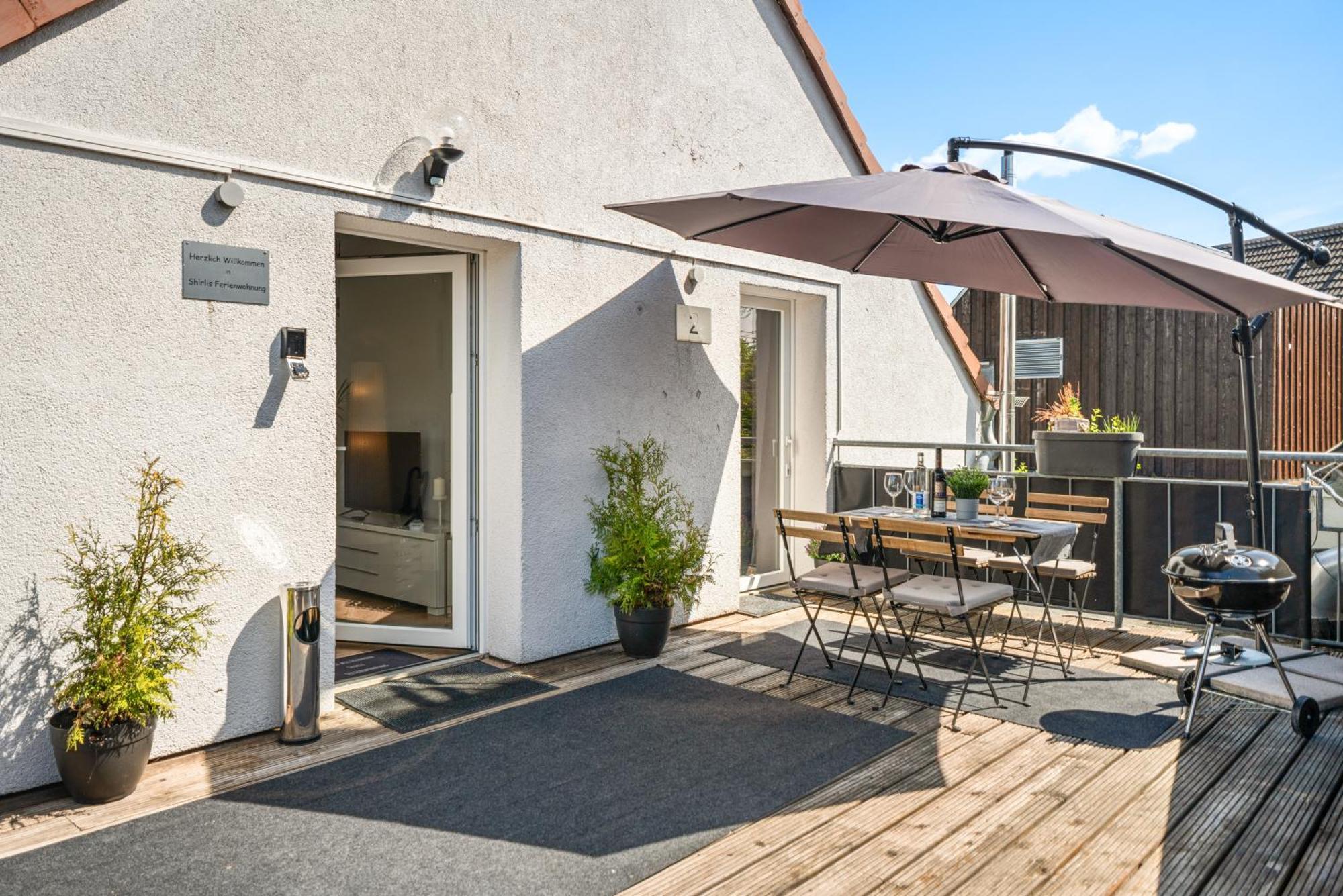 Mola Apartments-Charmante Ferienwohnung Im Herdecke Zentrum Fuer 3 Personen-Grosse Dachterrasse-Grill-Gratis Parken-Wlan Ngoại thất bức ảnh